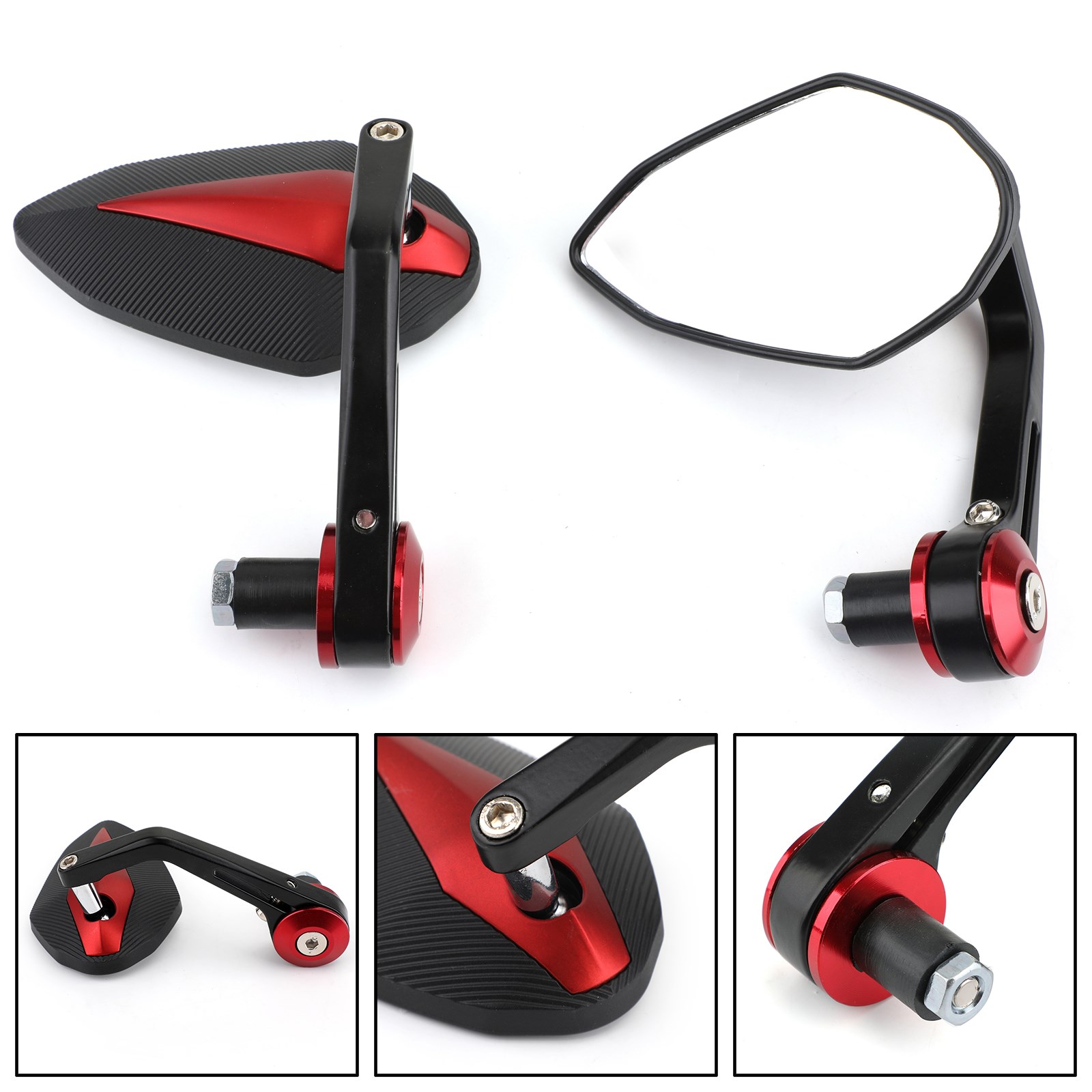 Crossfit Accessories - Areyourshop Black Red Motorbike Sportbike 7/8