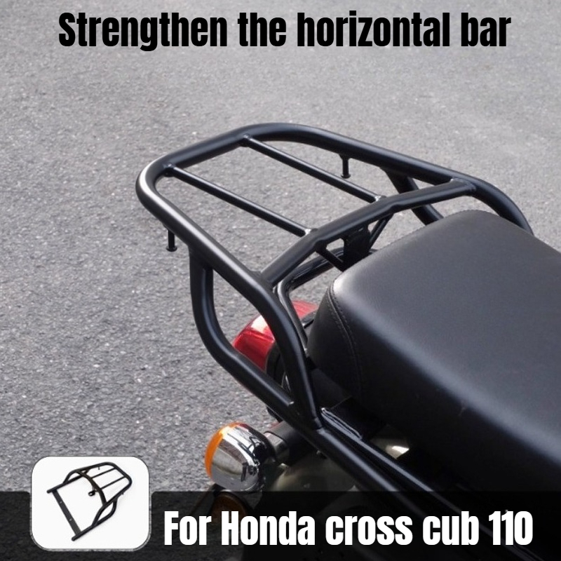 Crossfit Accessories - CC110 Motorcycle Accessories Black Rear Luggage