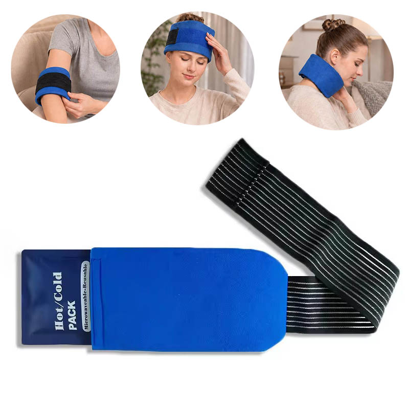 Wrist Wrap Support - Reusable Ice Gel Pack Soft Cold