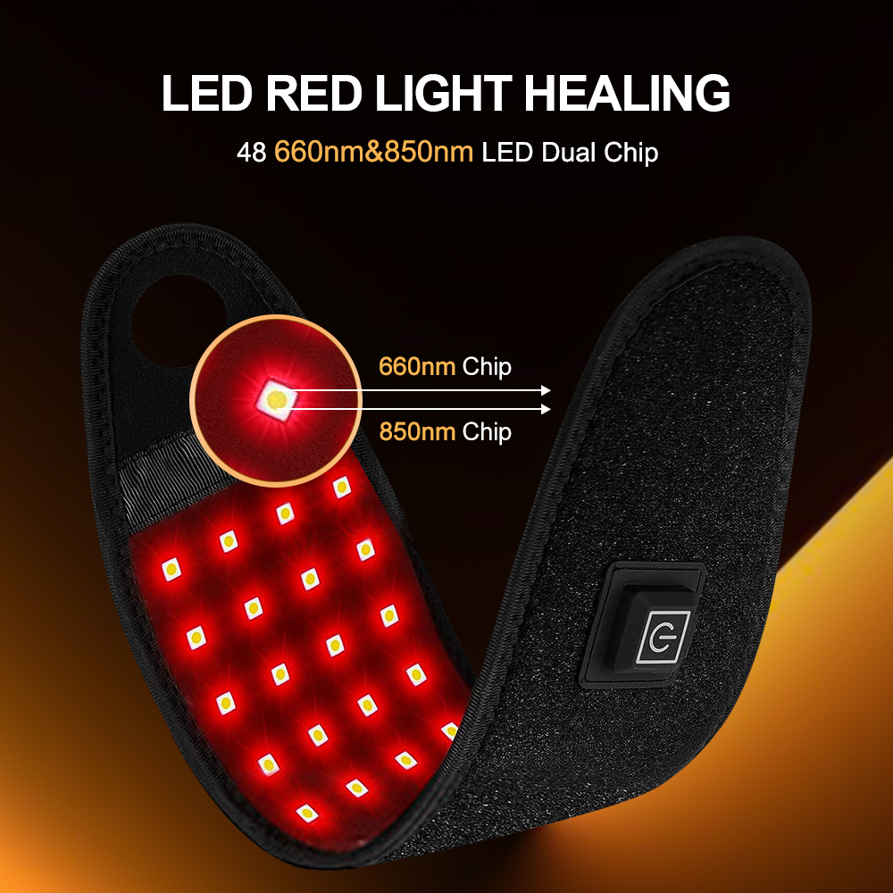 660nm 850nm LED Infrared Heati - đánh giá và giá Wrist Wrap Support