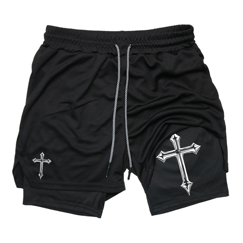 Cross Print 2-in-1 Workout Run - đánh giá và giá Crossfit Gear For Men