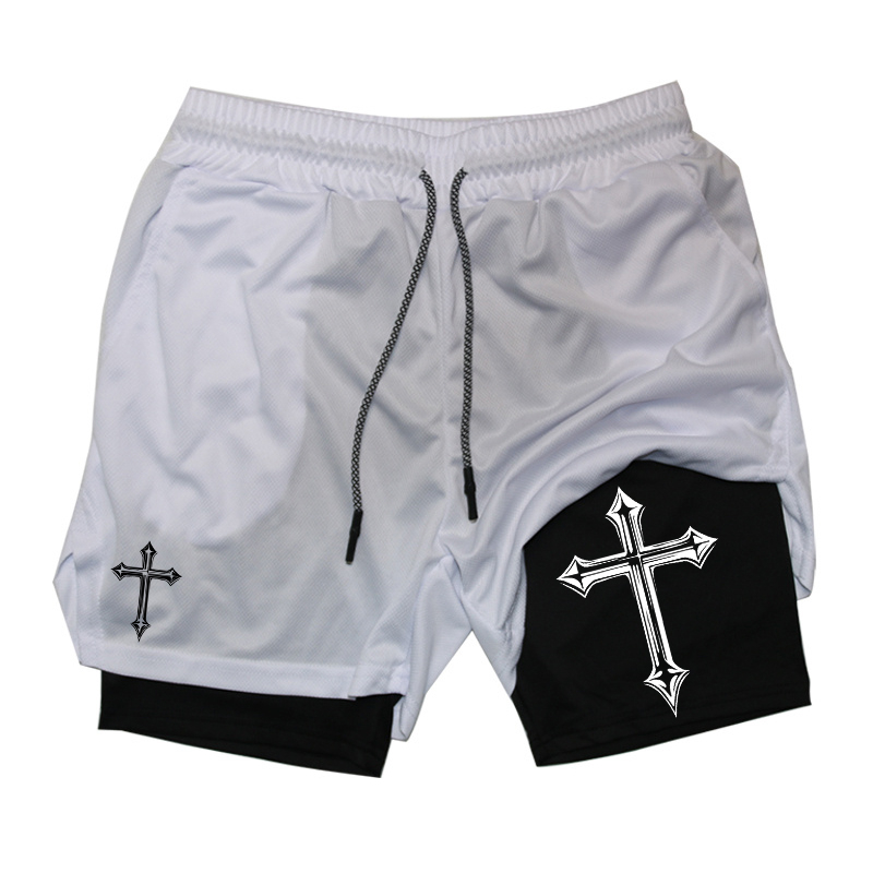 Cross Print 2-in-1 Workout Run - đánh giá và giá Crossfit Gear For Men
