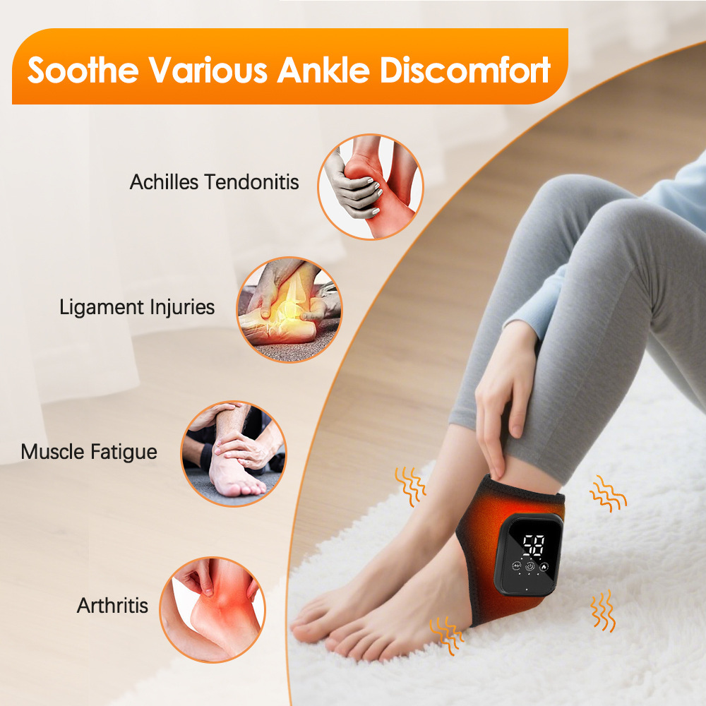 Electric Ankle Heat Massager V - đánh giá và giá Wrist Wrap Support