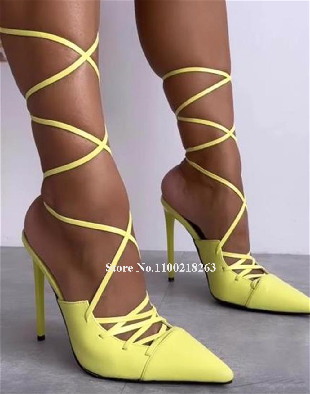 Lace-up Thin Heel Sandals Newe - đánh giá và giá Crossfit Outfit
