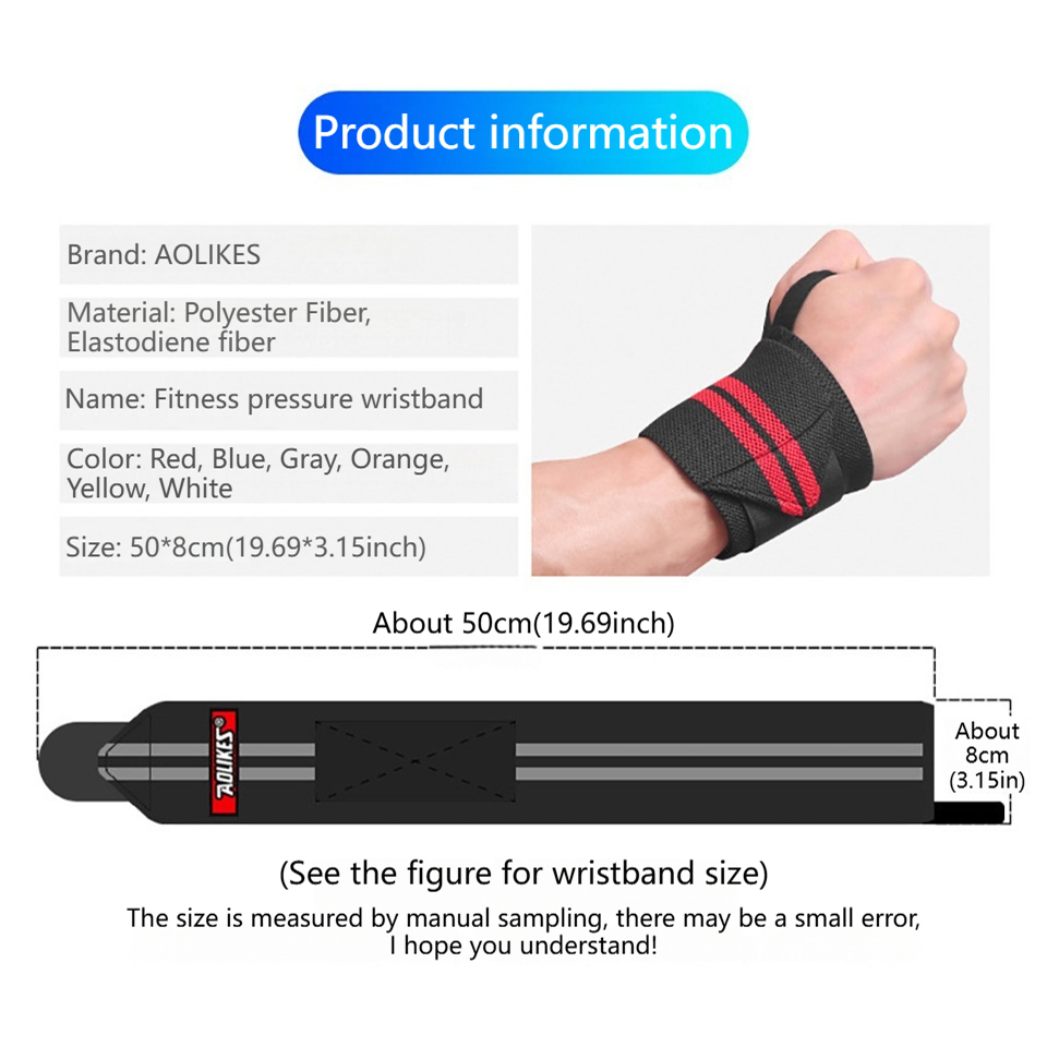 AOLIKES Fitness Wrist Wraps We - đánh giá và giá Wrist Wrap Support